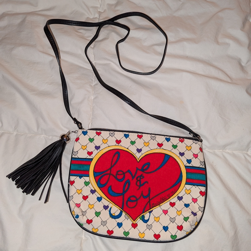 Love & Joy Heart Crossbody Bag